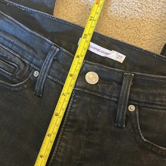 Levi’s 311 Shaping Skinny Ankle Black Jeans - Picture 4 of 8